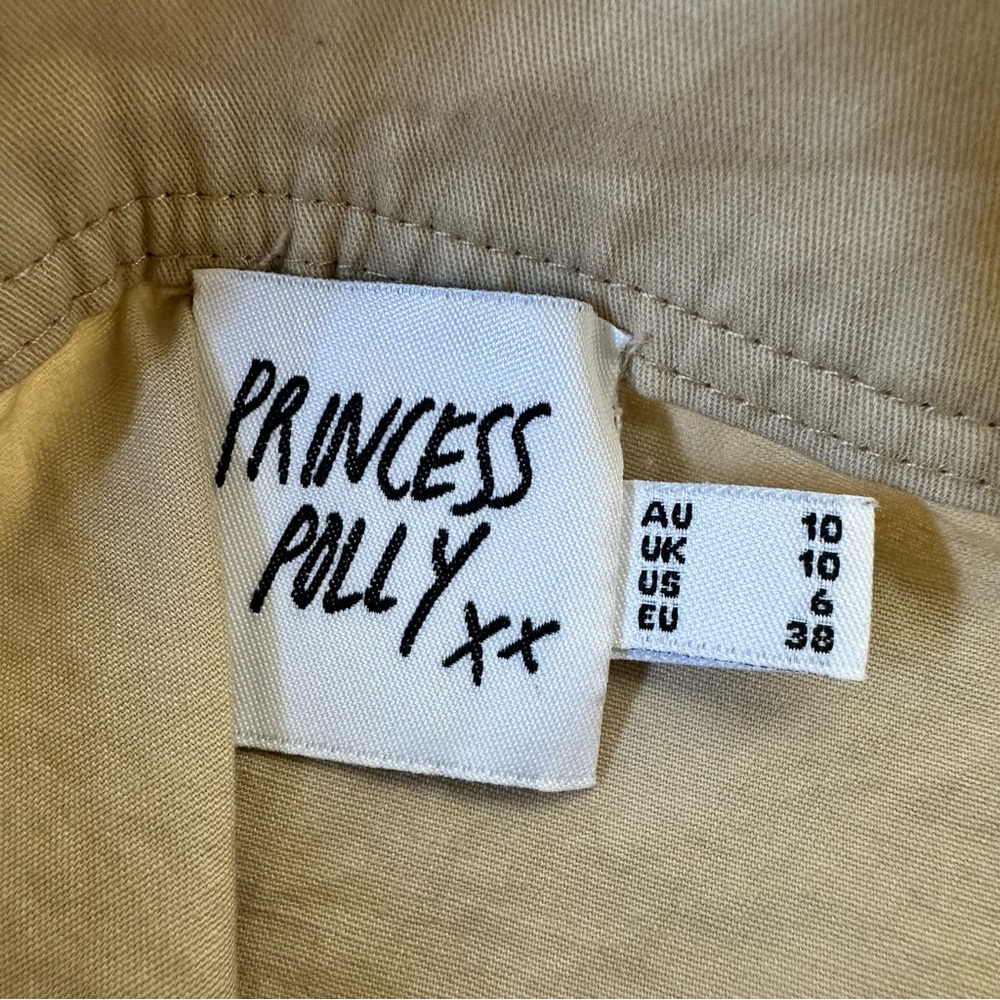 Princess Polly Beige Mini Skirt with Buckle Detail - Picture 6 of 10